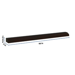 J&K Espresso K8 96" W Ogee Molding