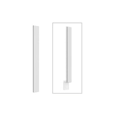 Fabuwood Allure Onyx Cobblestone  2 1/2" Width Overlay Filler