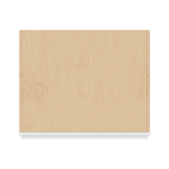 CNC Luxor 5-Piece White 30" W X 96" H Double Door Oven Cabinet