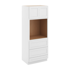 CNC Luxor 5-Piece White 33" W X 84" H Double Door Oven Cabinet