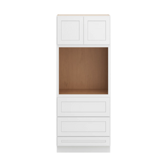 CNC Luxor 5-Piece White 33" W X 84" H Double Door Oven Cabinet