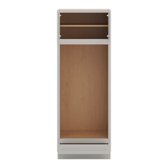 CNC Luxor 5-Piece Misty Grey 30" W X 84" H Double Oven Cabinet