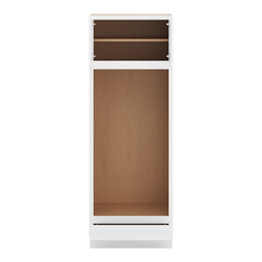 CNC Luxor 5-Piece White 30" W X 84" H Double Oven Cabinet