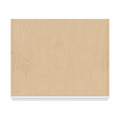 CNC Luxor 5-Piece White 30" W X 84" H Double Oven Cabinet