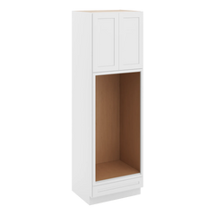 CNC Luxor 5-Piece White 30" W X 96" H Double Oven Cabinet
