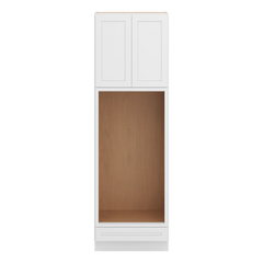 CNC Luxor 5-Piece White 30" W X 96" H Double Oven Cabinet
