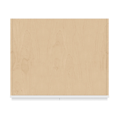 CNC Luxor 5-Piece White 30" W X 96" H Double Oven Cabinet