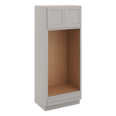 CNC Luxor 5-Piece Misty Grey 33" W X 84" H Double Oven Cabinet