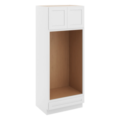 CNC Luxor 5-Piece White 33" W X 84" H Double Oven Cabinet
