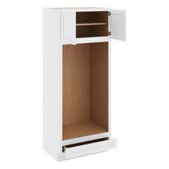 CNC Luxor 5-Piece White 33" W X 84" H Double Oven Cabinet