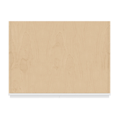 CNC Luxor 5-Piece White 33" W X 90" H Double Oven Cabinet