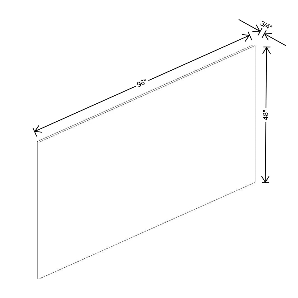 Fabuwood Illume Catalina Muratti 4 MDF PANEL 4X8 3/4"