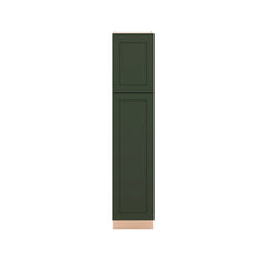 Modernform Cabinet Slim Sage Green 18" W X 84" H X 24" D Tall Pantry Cabinet