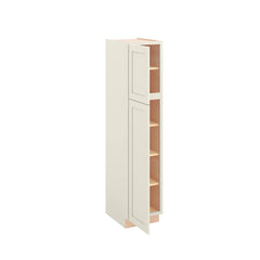 Modernform Cabinet Slim Dove White 18" W X 84" H X 24" D Tall Pantry Cabinet