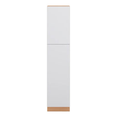 Modernform Cabinet Matte White 18" W X 84" H X 24" D Single Door Tall Pantry Cabinet