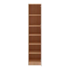 Modernform Cabinet Gloss White 18" W X 84" H X 24" D Single Door Tall Pantry Cabinet