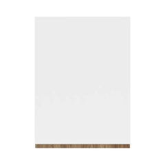 Modernform Cabinet Walnut 18" W X 84" H X 24" D Single Door Tall Pantry Cabinet