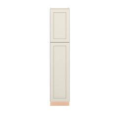 Modernform Cabinet Slim Dove White 18" W X 90" H X 24" D Tall Pantry Cabinet