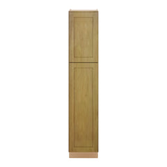 Modernform Cabinet Natural Shaker 18" W X 90" H X 24" D Tall Pantry Cabinet