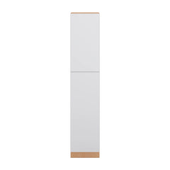 Modernform Cabinet Matte White 18" W X 90" H X 24" D Single Door Tall Pantry Cabinet