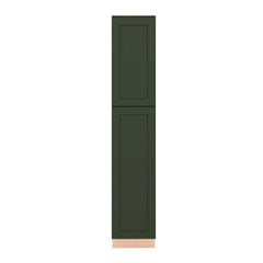 Modernform Cabinet Slim Sage Green 18" W X 96" H X 24" D Tall Pantry Cabinet
