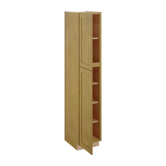 Modernform Cabinet Natural Shaker 18" W X 96" H X 24" D Tall Pantry Cabinet