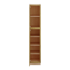 Modernform Cabinet Natural Shaker 18" W X 96" H X 24" D Tall Pantry Cabinet