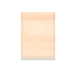 Modernform Cabinet Slim Dove White 18" W X 96" H X 24" D Tall Pantry Cabinet