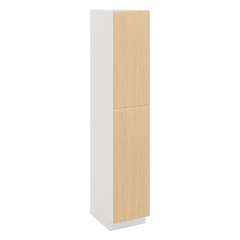 Modernform Cabinet Natural Oak 18" W X 96" H X 24" D Single Door Tall Pantry Cabinet