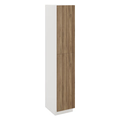 Modernform Cabinet Walnut 18" W X 96" H X 24" D Single Door Tall Pantry Cabinet
