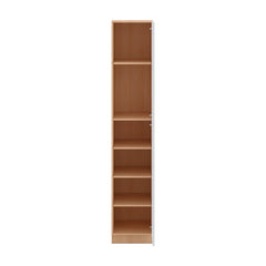 Modernform Cabinet Gloss White 18" W X 96" H X 24" D Single Door Tall Pantry Cabinet