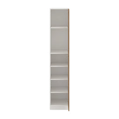 Modernform Cabinet Walnut 18" W X 96" H X 24" D Single Door Tall Pantry Cabinet