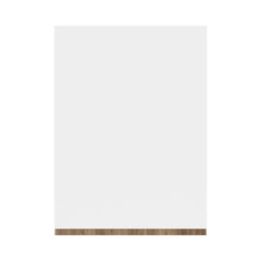 Modernform Cabinet Walnut 18" W X 96" H X 24" D Single Door Tall Pantry Cabinet