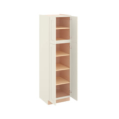 Modernform Cabinet Slim Dove White 24" W X 84" H X 24" D Tall Pantry Cabinet