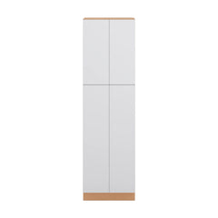 Modernform Cabinet Matte White 24" W X 84" H X 24" D Double Door Tall Pantry Cabinet