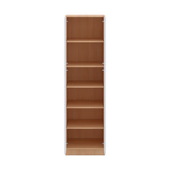 Modernform Cabinet Gloss White 24" W X 84" H X 24" D Double Door Tall Pantry Cabinet