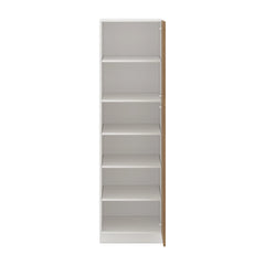 Modernform Cabinet Walnut 24" W X 84" H X 24" D Single Door Tall Pantry Cabinet