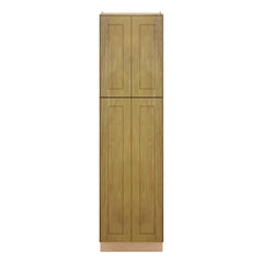 Modernform Cabinet Natural Shaker 24" W X 90" H X 24" D Tall Pantry Cabinet