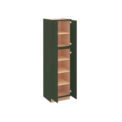 Modernform Cabinet Slim Sage Green 24" W X 90" H X 24" D Tall Pantry Cabinet