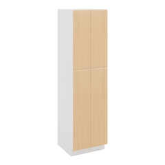 Modernform Cabinet Natural Oak 24" W X 90" H X 24" D Double Door Tall Pantry Cabinet