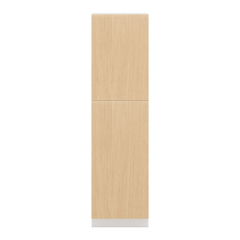 Modernform Cabinet Natural Oak 24" W X 90" H X 24" D Single Door Tall Pantry Cabinet