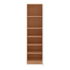Modernform Cabinet Gloss White 24" W X 90" H X 24" D Single Door Tall Pantry Cabinet