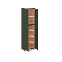 Modernform Cabinet Slim Sage Green 24" W X 96" H X 24" D Tall Pantry Cabinet