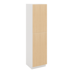Modernform Cabinet Natural Oak 24" W X 96" H X 24" D Double Door Tall Pantry Cabinet