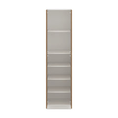 Modernform Cabinet Walnut 24" W X 96" H X 24" D Double Door Tall Pantry Cabinet