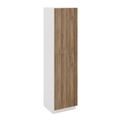 Modernform Cabinet Walnut 24" W X 96" H X 24" D Single Door Tall Pantry Cabinet