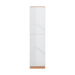 Modernform Cabinet Gloss White 24" W X 96" H X 24" D Single Door Tall Pantry Cabinet