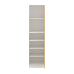 Modernform Cabinet Natural Oak 24" W X 96" H X 24" D Single Door Tall Pantry Cabinet