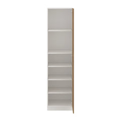 Modernform Cabinet Walnut 24" W X 96" H X 24" D Single Door Tall Pantry Cabinet