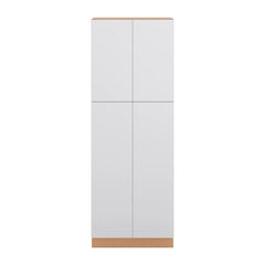 Modernform Cabinet Matte White 30" W X 84" H X 24" D Double Door Tall Pantry Cabinet